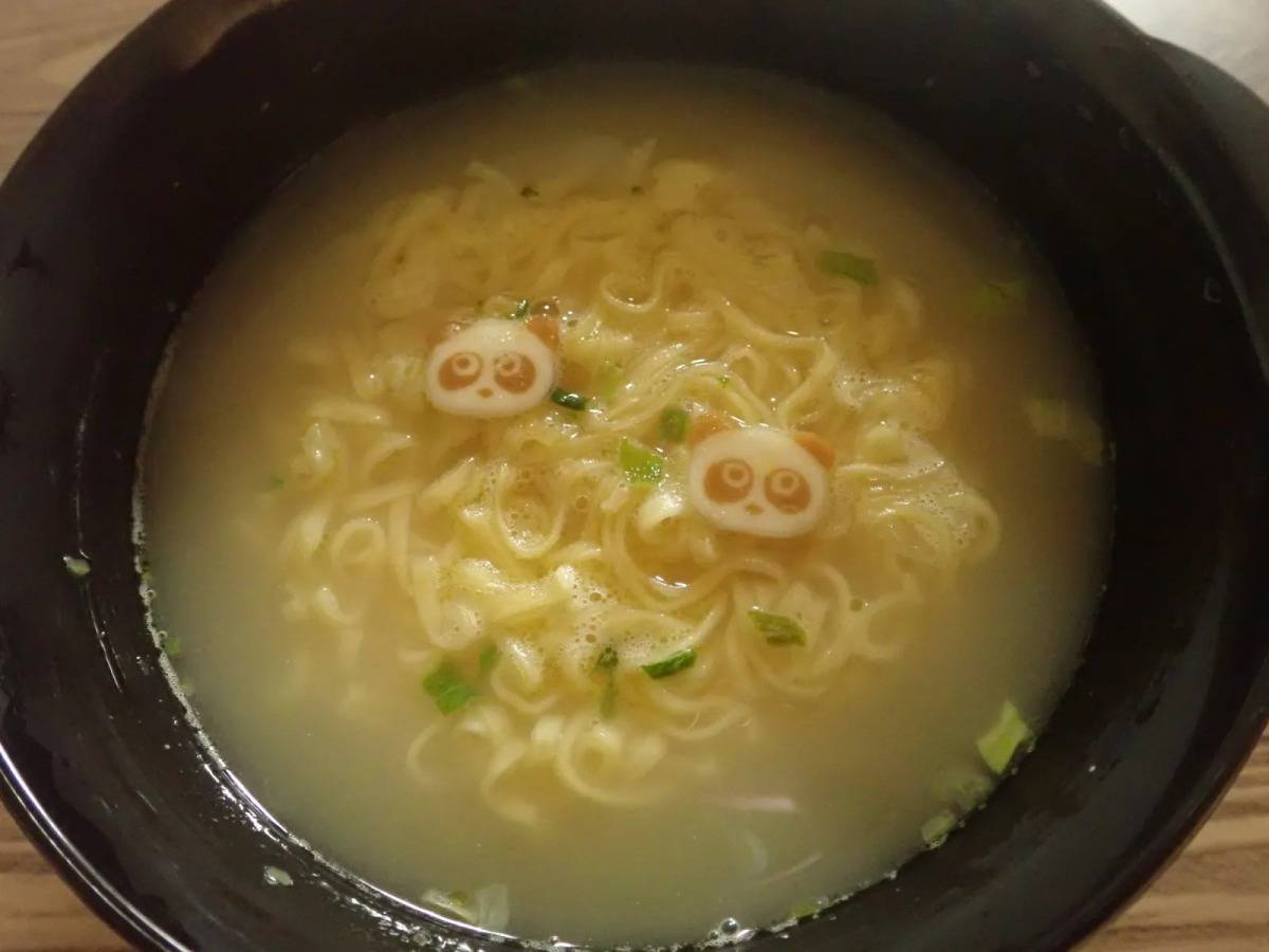 DAISO(ダイソー)：電子レンジ調理器 ミニラーメン