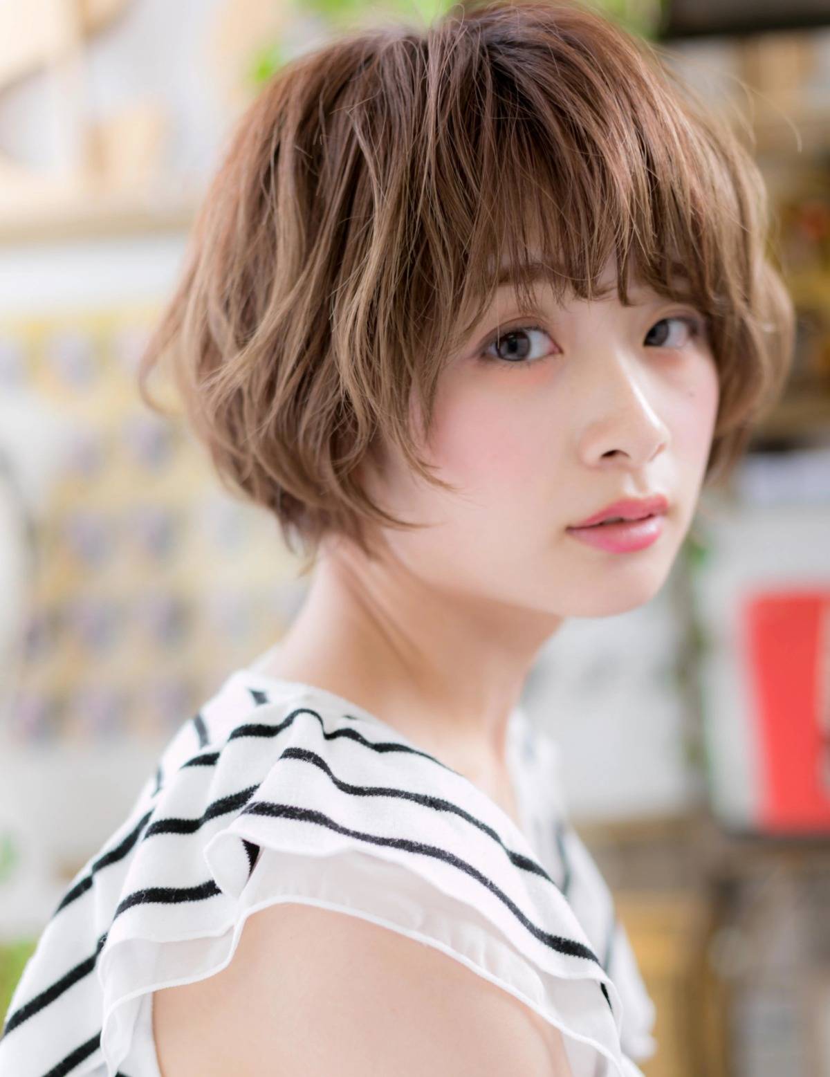 ゆるふわニュアンスショート