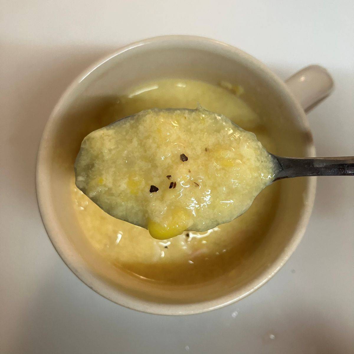 JAグループ公式の「玉ねぎコーン卵豆乳スープ」のレシピ