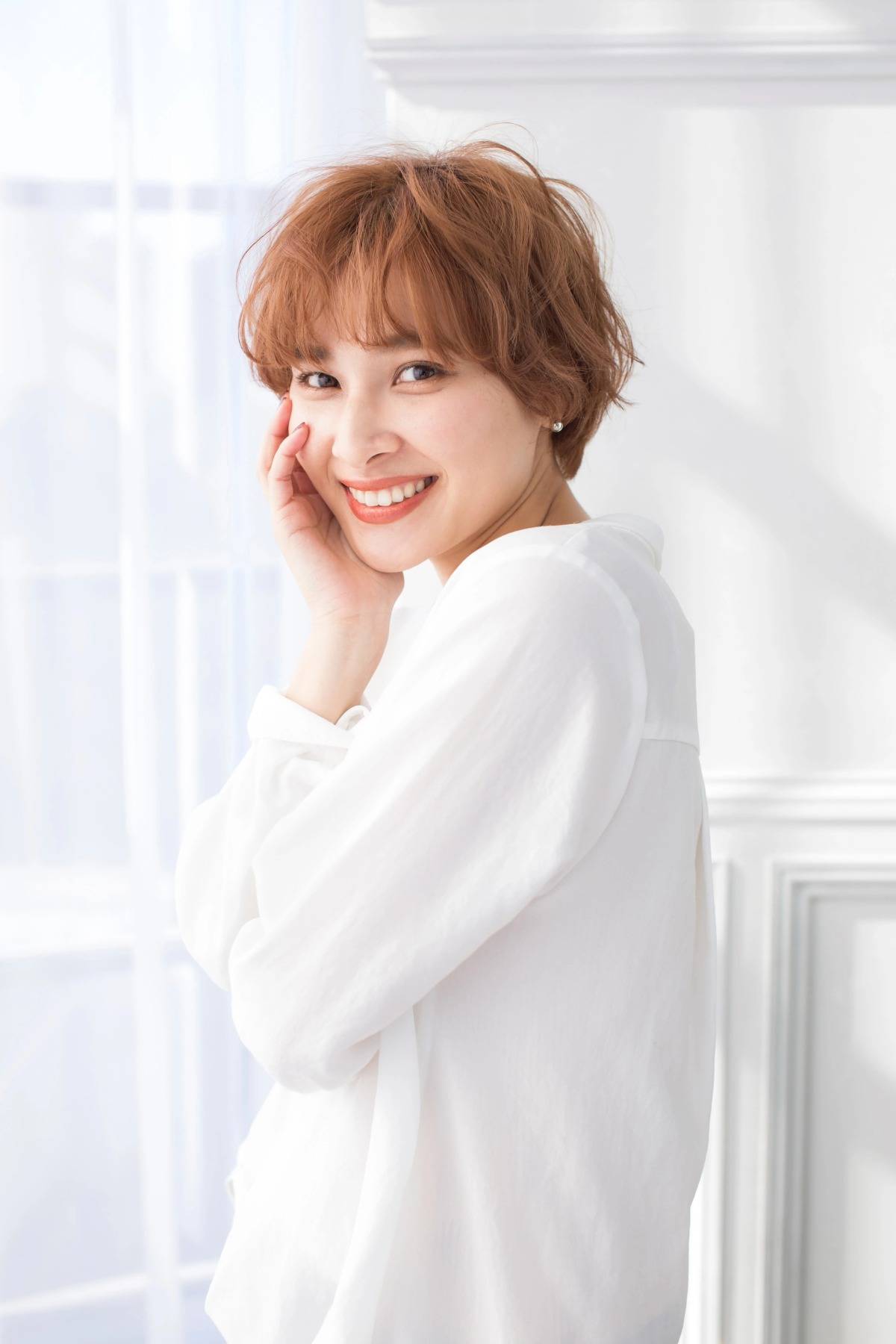 大人可愛いウェーブショート