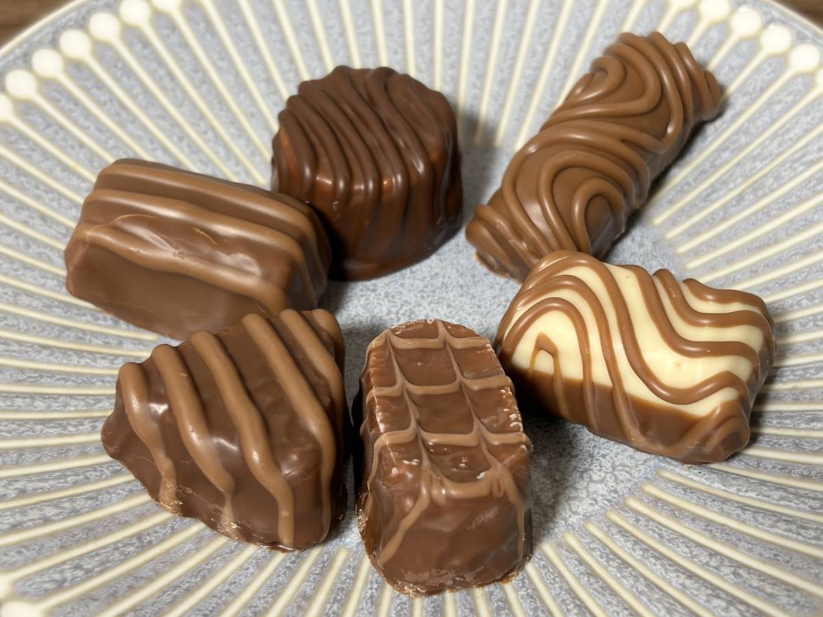 見た目から豪華なチョコだよ♡