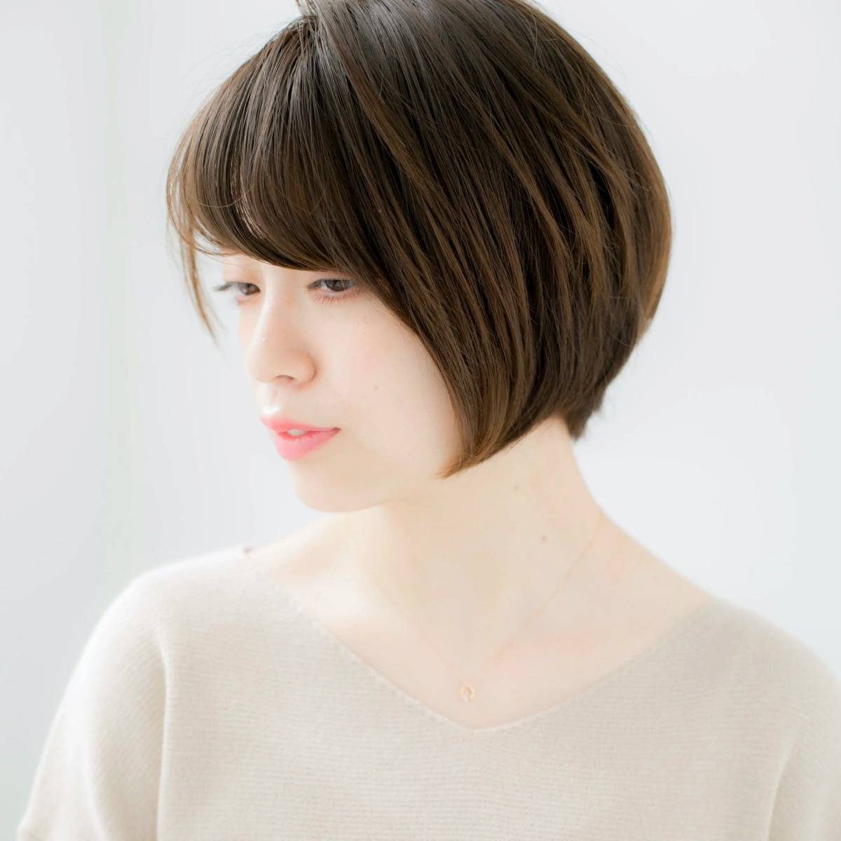 ナチュラル耳掛けショート