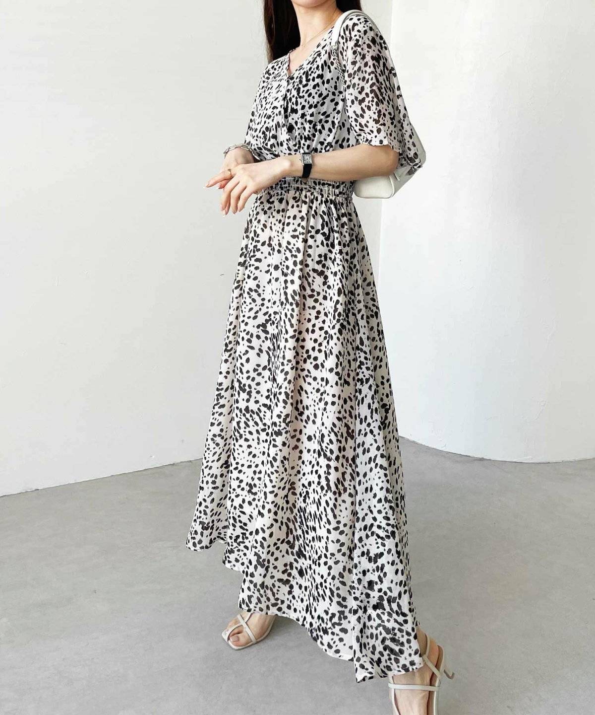 ダルメシアン柄コーデ