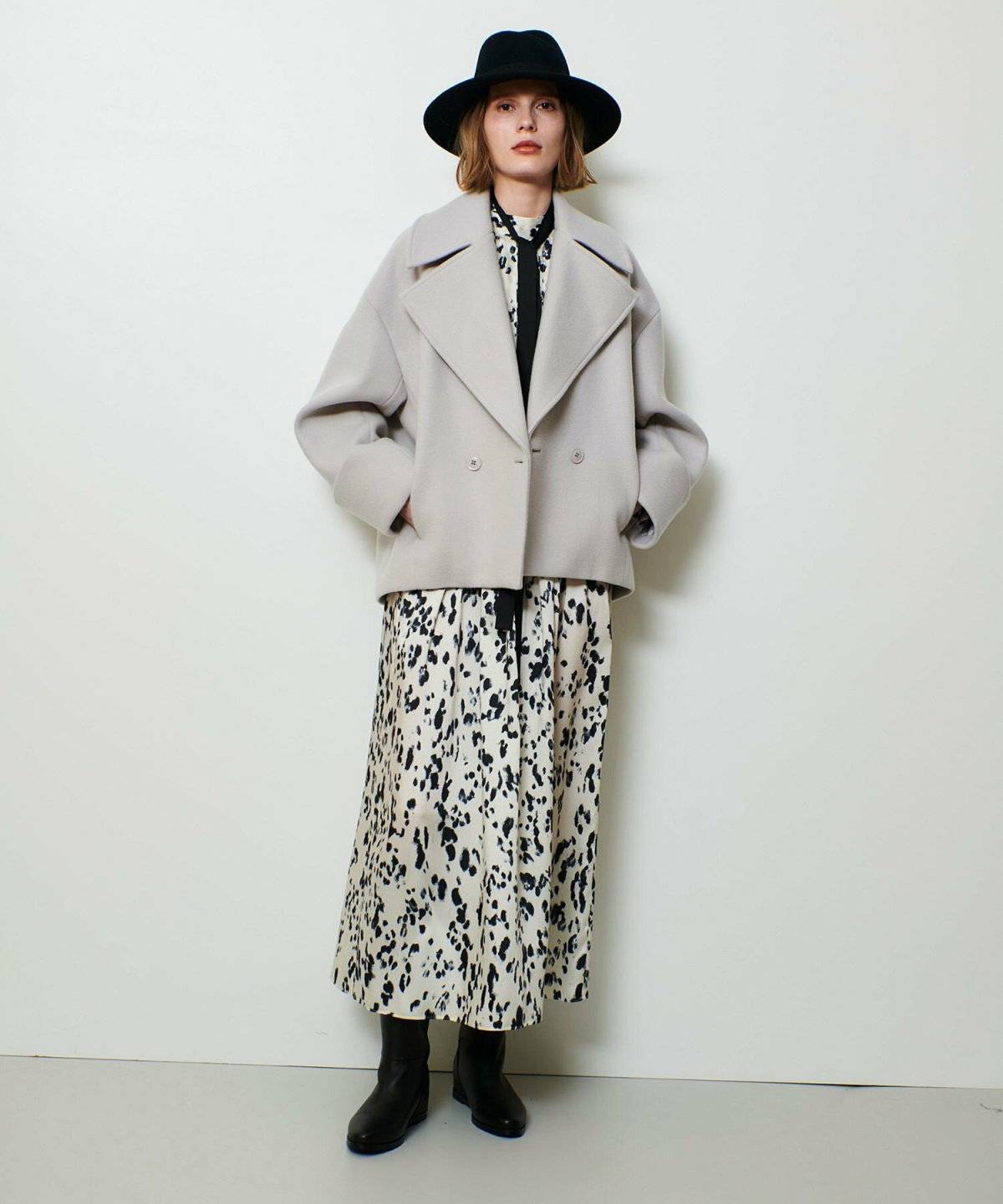 ダルメシアン柄コーデ