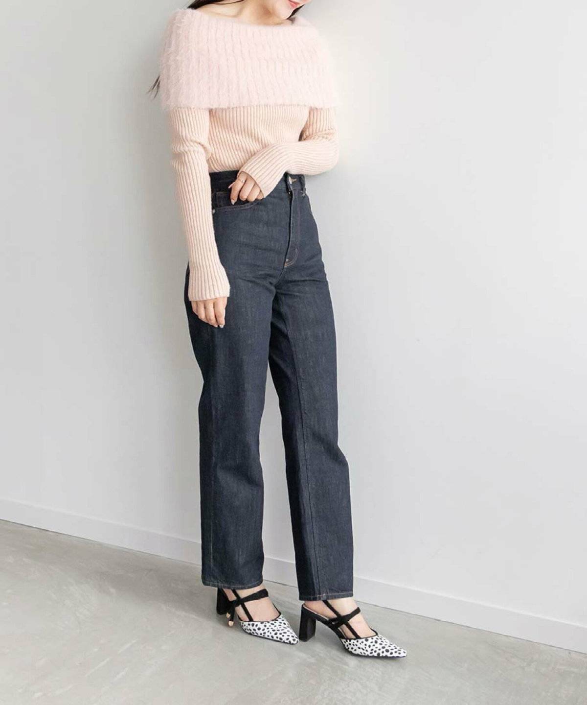 ダルメシアン柄とワンピース