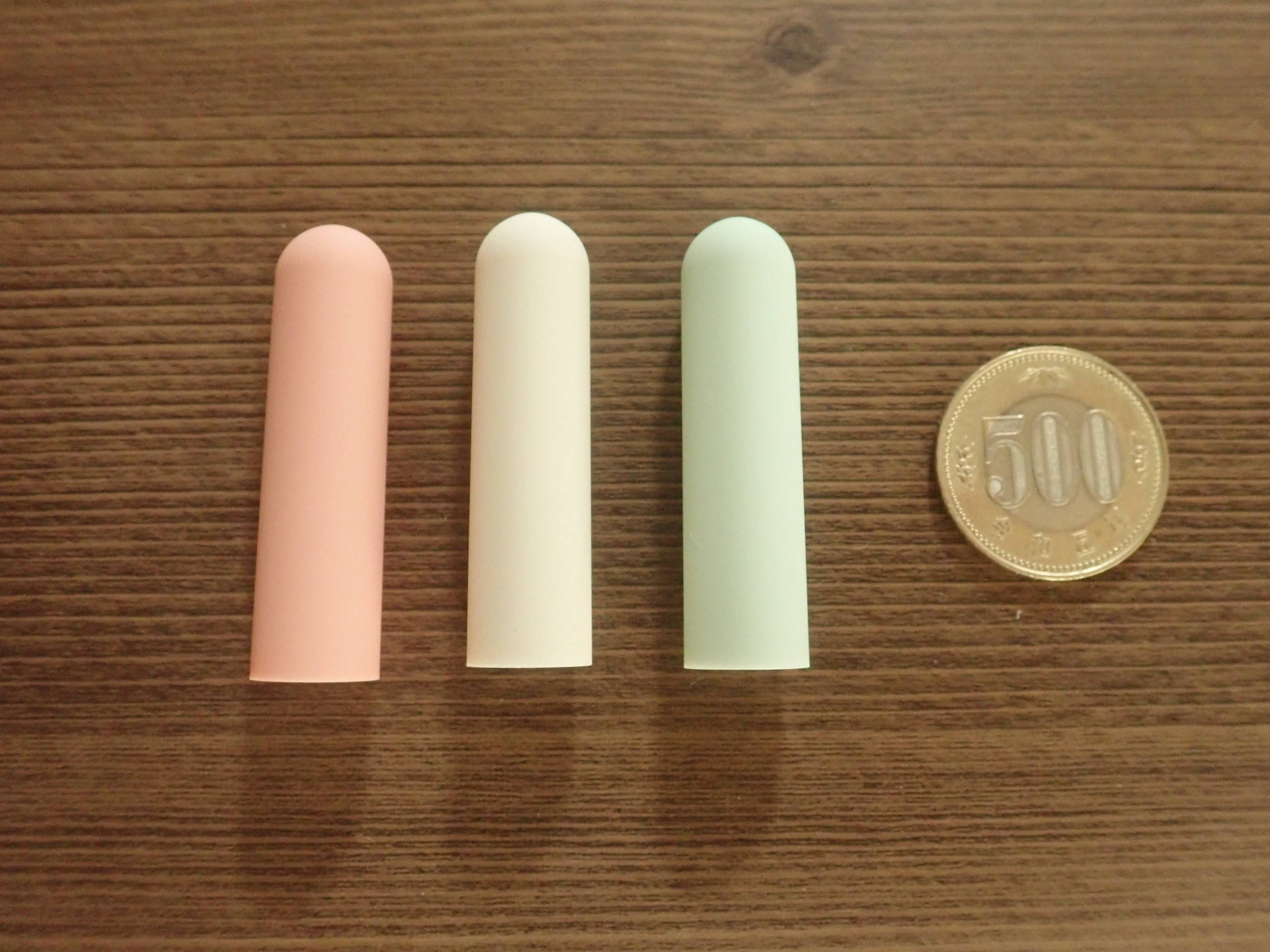 ダイソーのえんぴつキャップ(PMC、アソートA、3個)