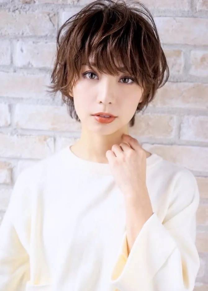 ラフ感レイヤーショート