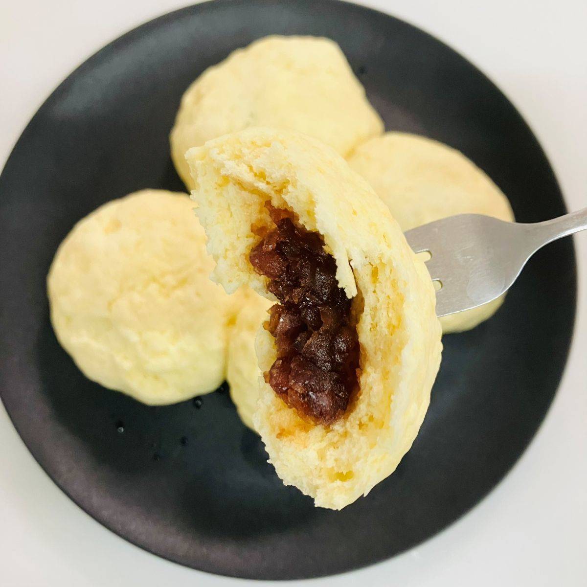 森永公式の「ホットケーキあんまん」のレシピ