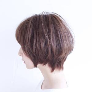  透明感ひし形ショート 