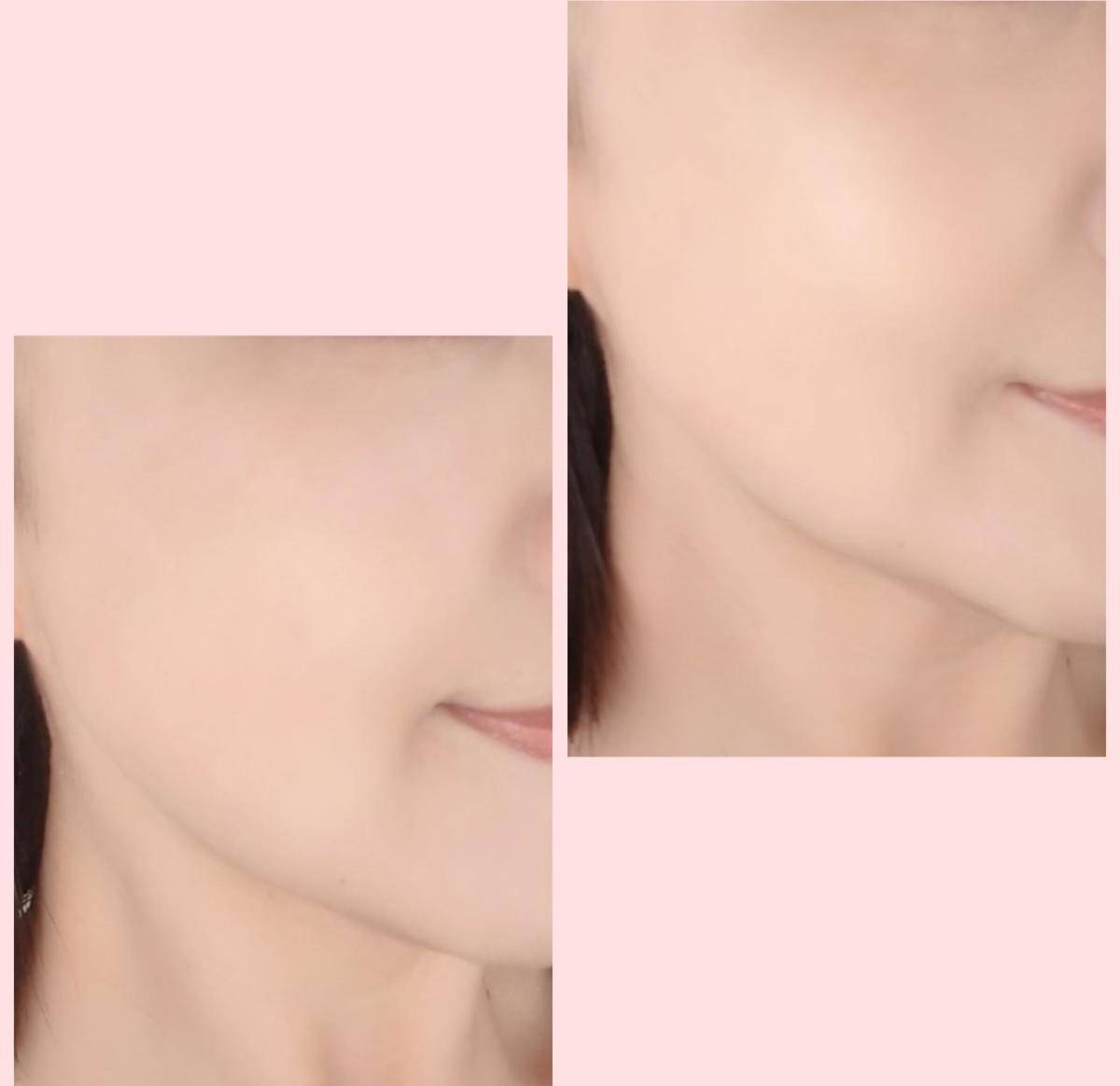 マックスタジオラディアンスセラムファンデーションビフォーアフター画像