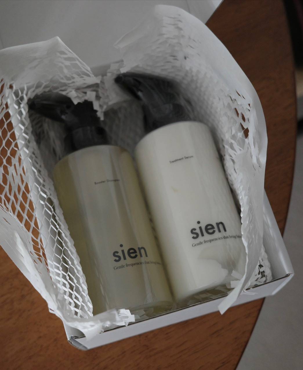 Sienのシャンプー&トリートメント