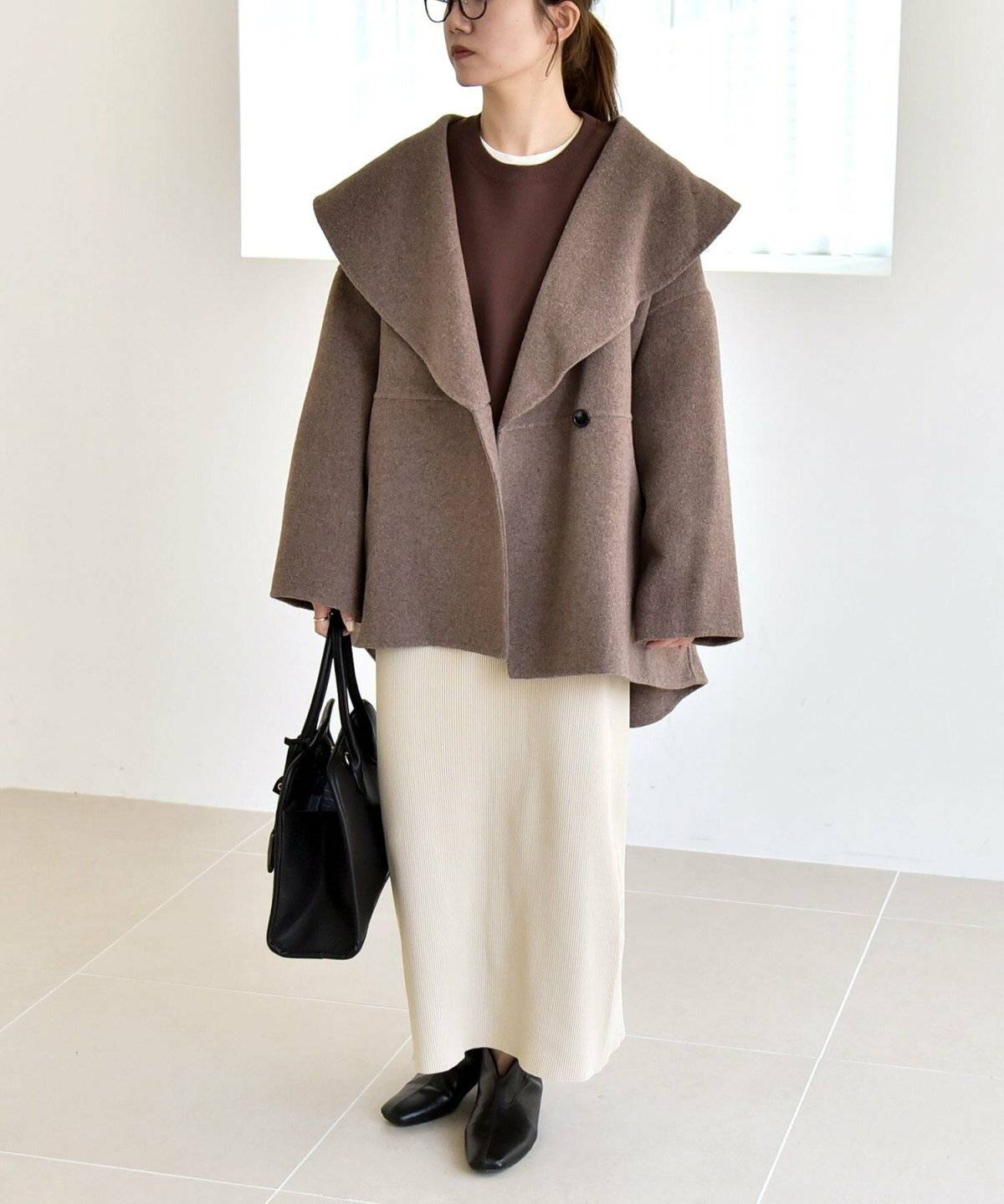 ガウンコートでエレガントに