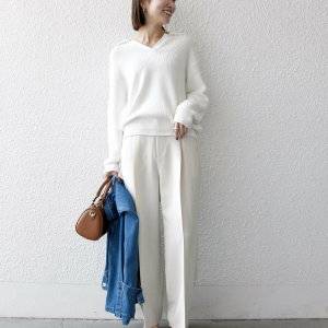 【骨格ストレートさん】に似合う服♡グラマラスなボディラインを活かす！