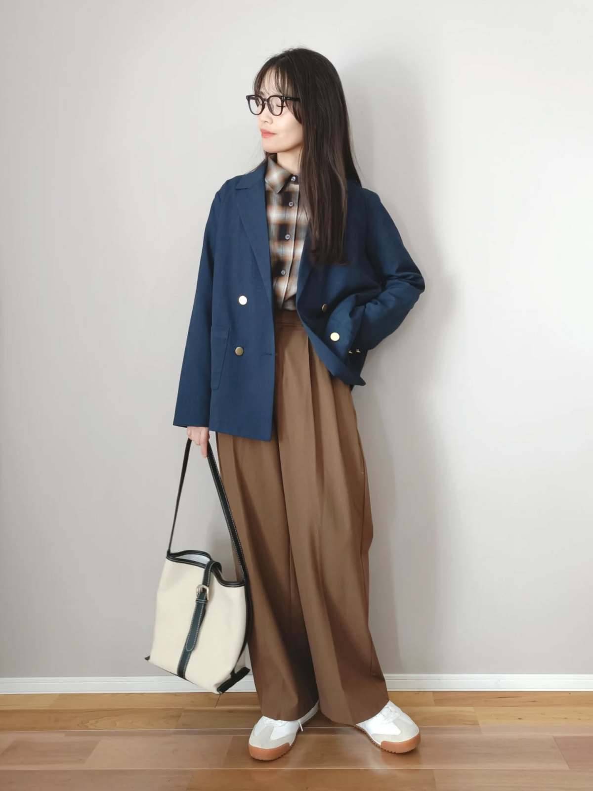 柄物はチラ見せが正解♡