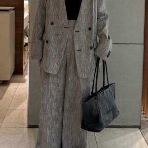 洗練＆抜け感コーデが自由自在。一式揃えると心強い「ツイードセットアップ」