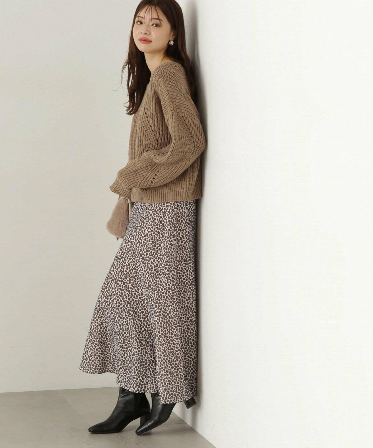 トレンドのレオパード柄