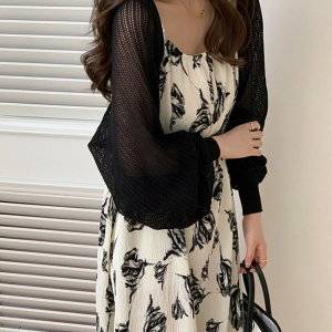 UNIQLOワンピースがあれば無敵状態！太い二の腕を隠す初夏コーデ