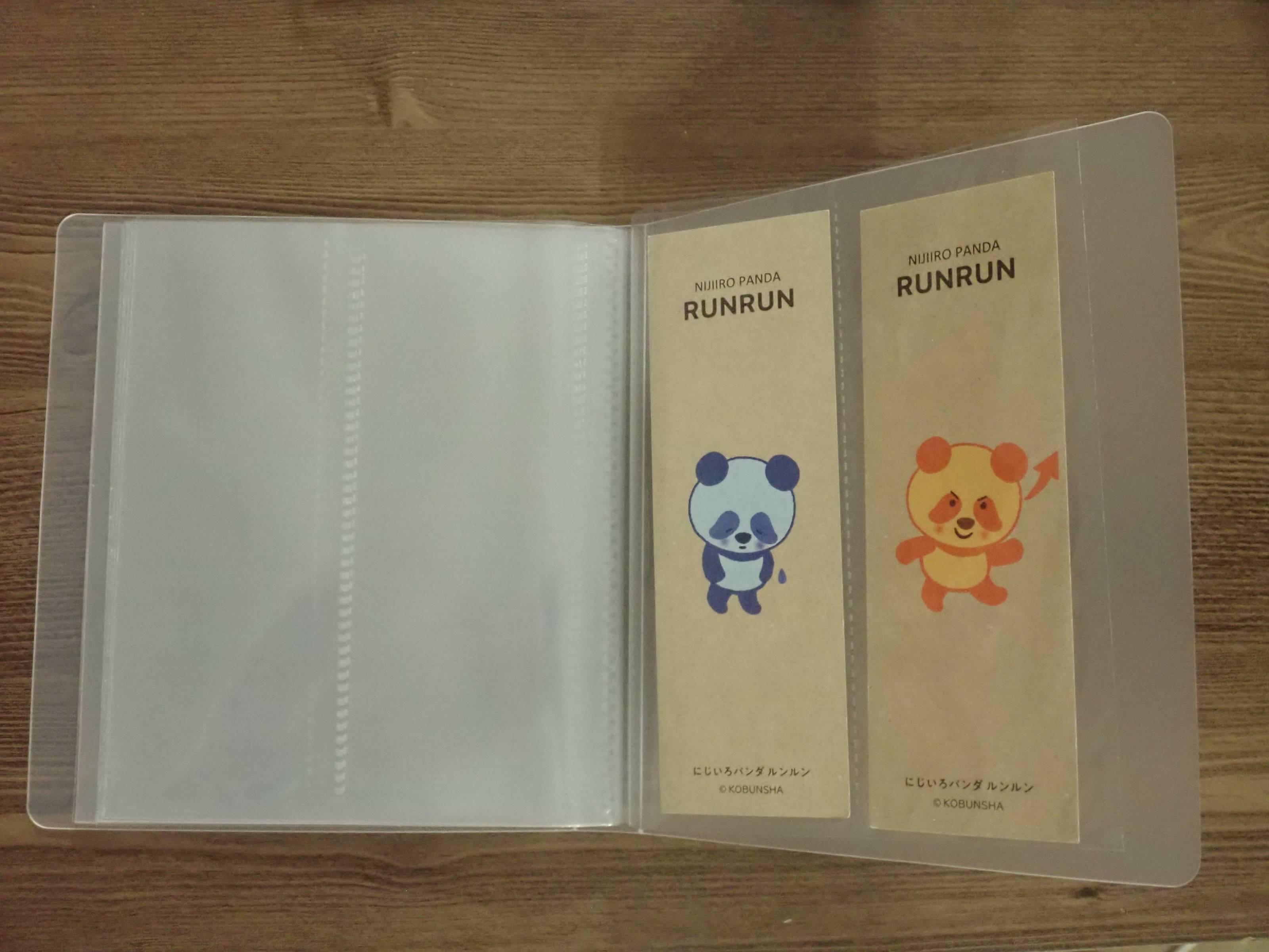 ダイソーのしおり収納ホルダー