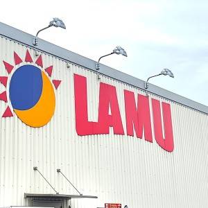  ラ・ムーの看板 