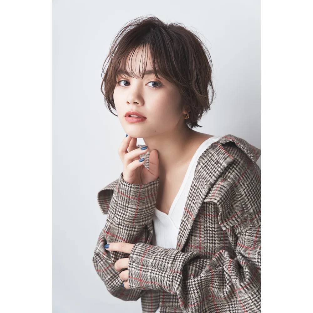 エアリーなひし形ショート