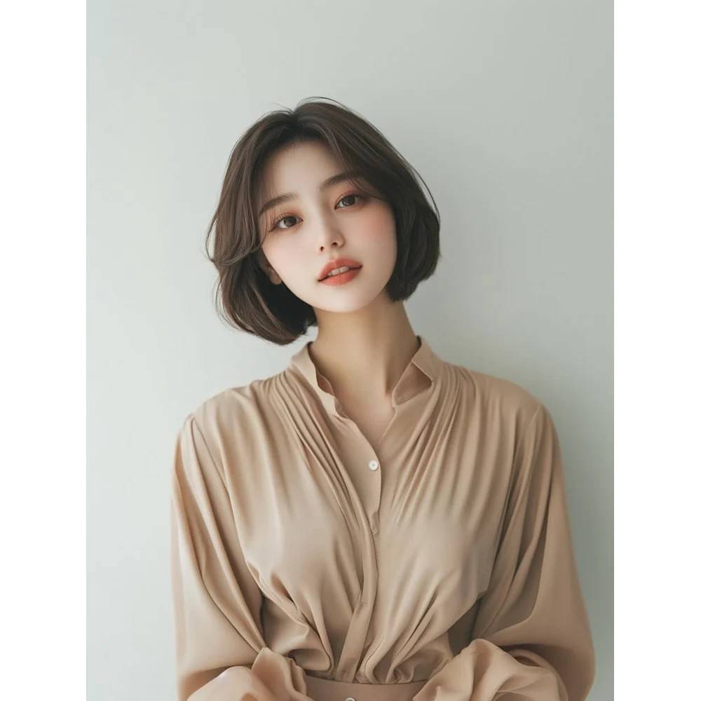 ふんわりとしたクラシカルボブ