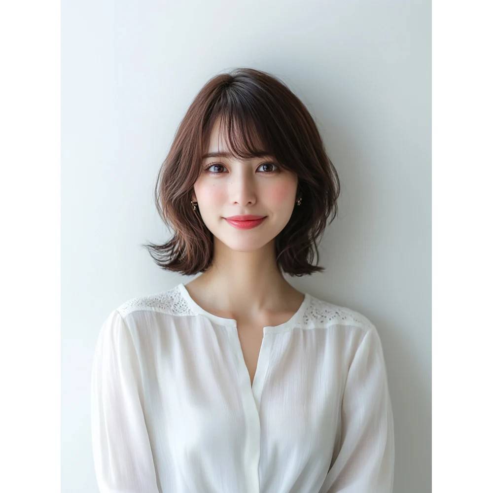 レイヤーたっぷりくびれボブ