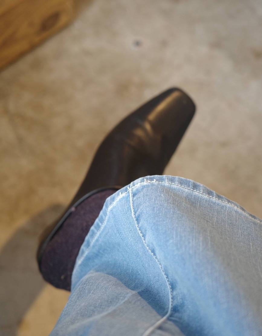 TODAYFUL Squaretoe Leather Sabot