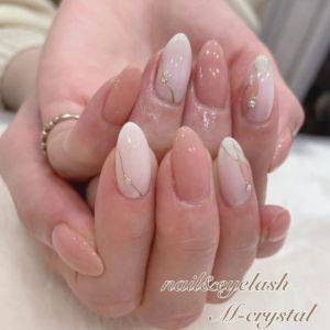 【2026年春】反則級に垢抜けるよ。最新ヌーディーピンクネイル5選