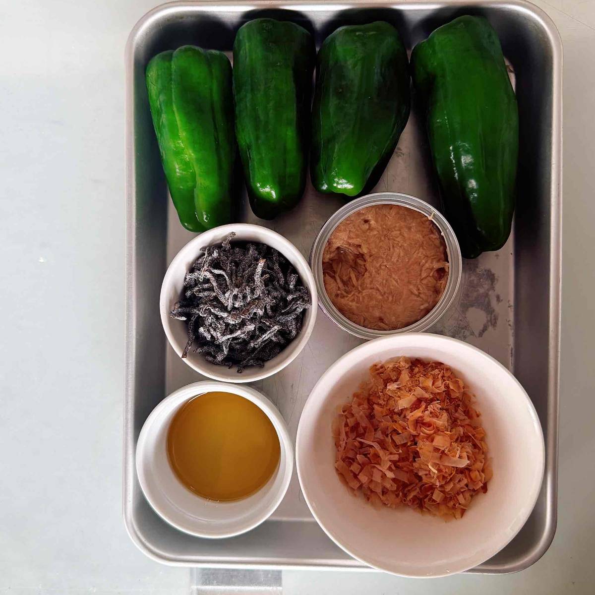 ふじっ子公式の「ピーマンとツナのふじっ子和え」のレシピ