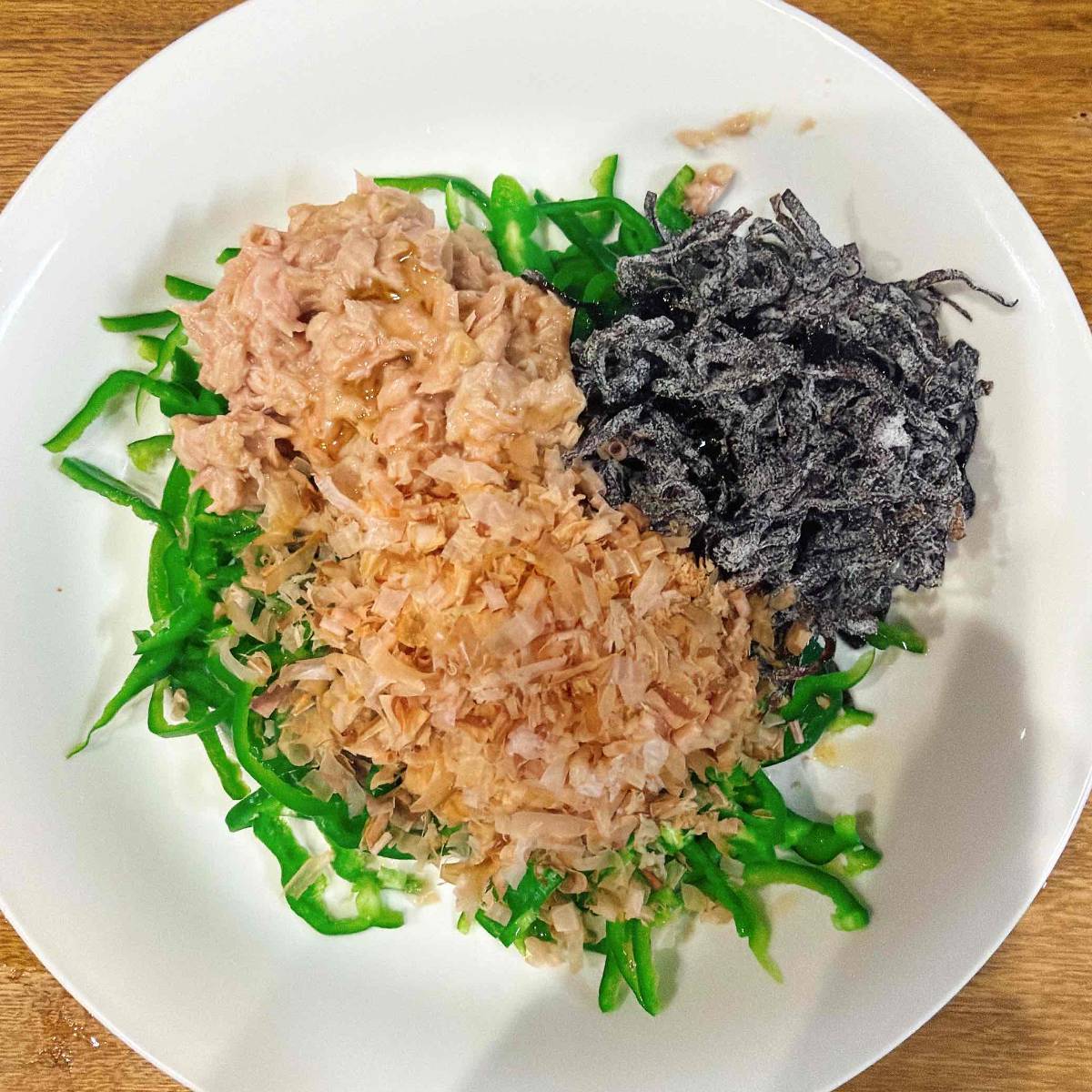 ふじっ子公式の「ピーマンとツナのふじっ子和え」のレシピ