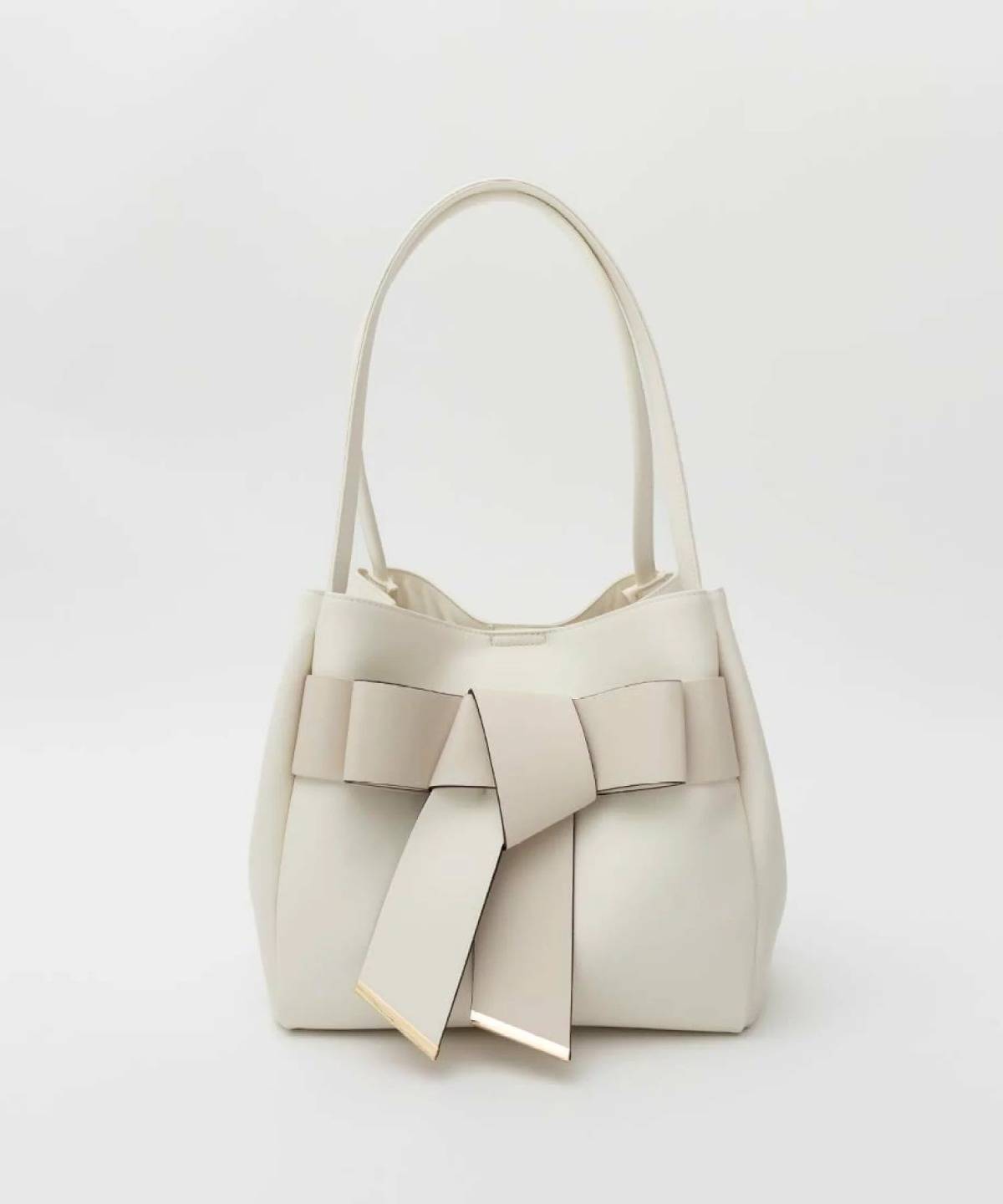 RANDA リボントートバッグ