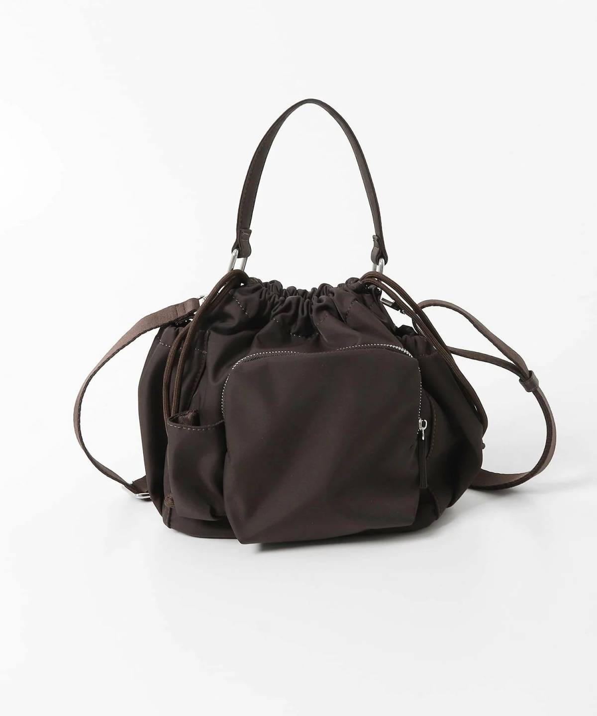 SENSE OF PLACE『撥水』ポケットデザインナイロンバッグ