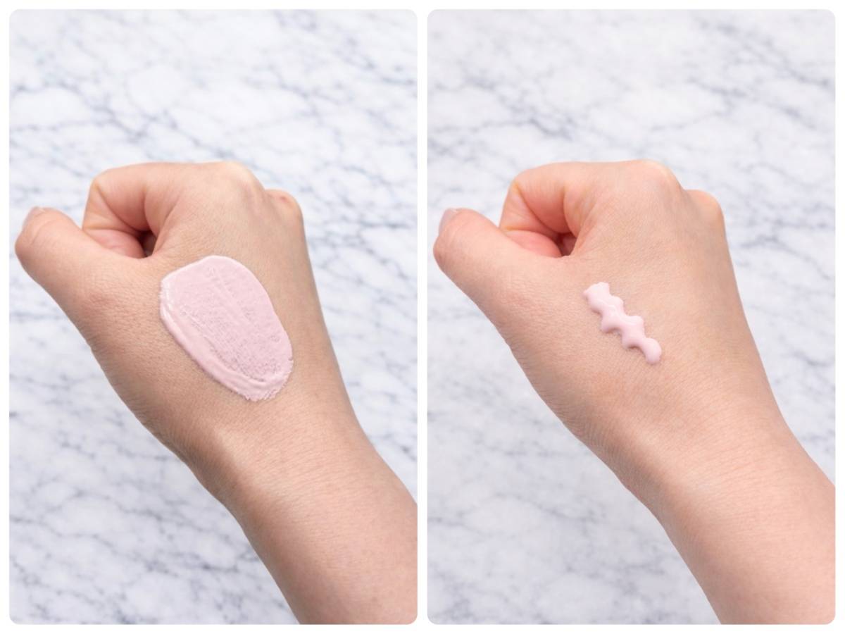 DECORTÉ「UV コンフォートトーンアップCC 10」テクスチャ2パターン