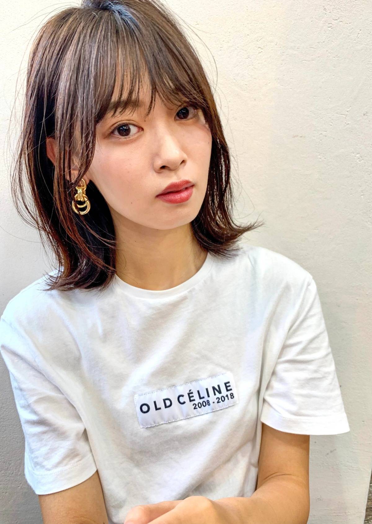 ナチュラルなくびれボブ