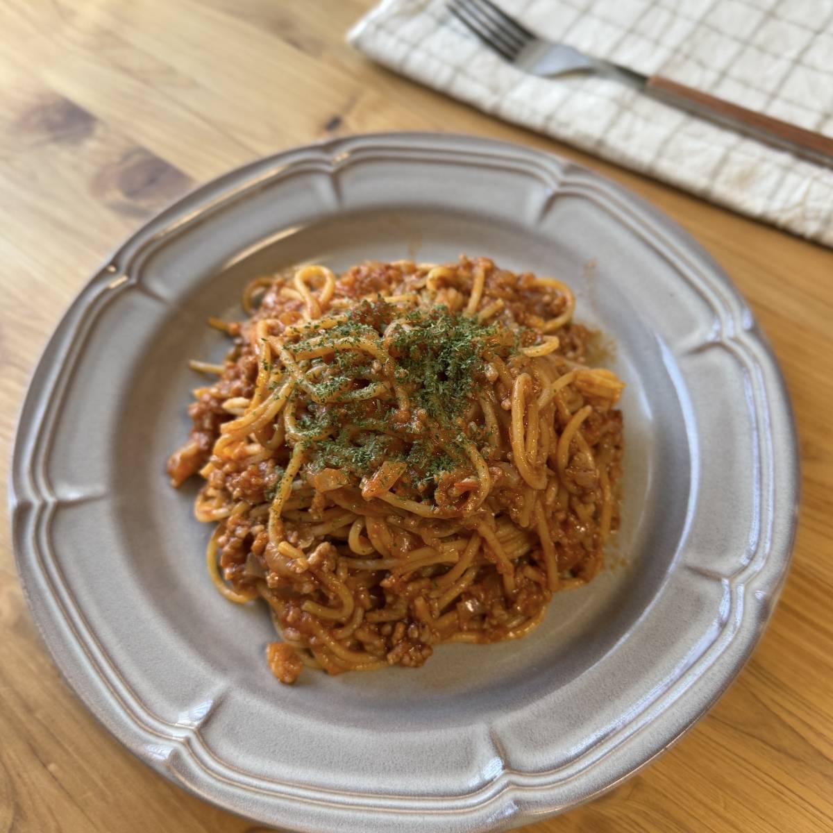 マ・マー公式の「ワンパンで簡単！絶品ボロネーゼ」のレシピ