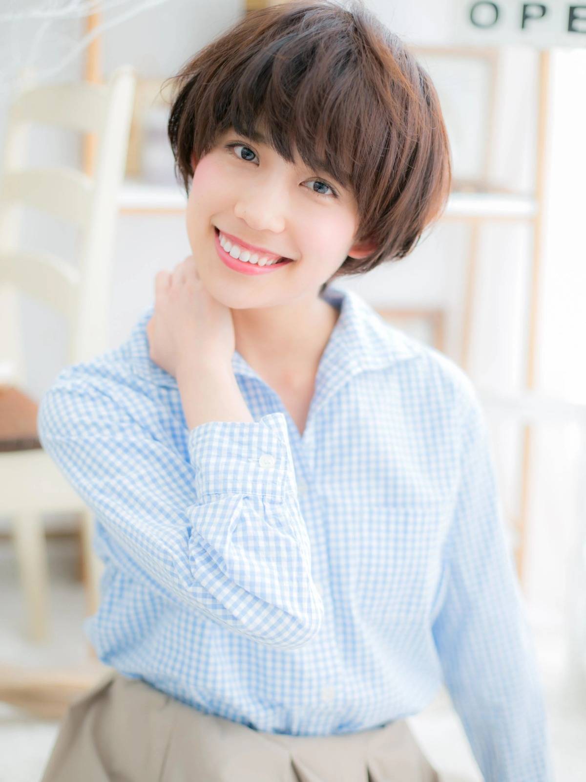 重めマッシュショート