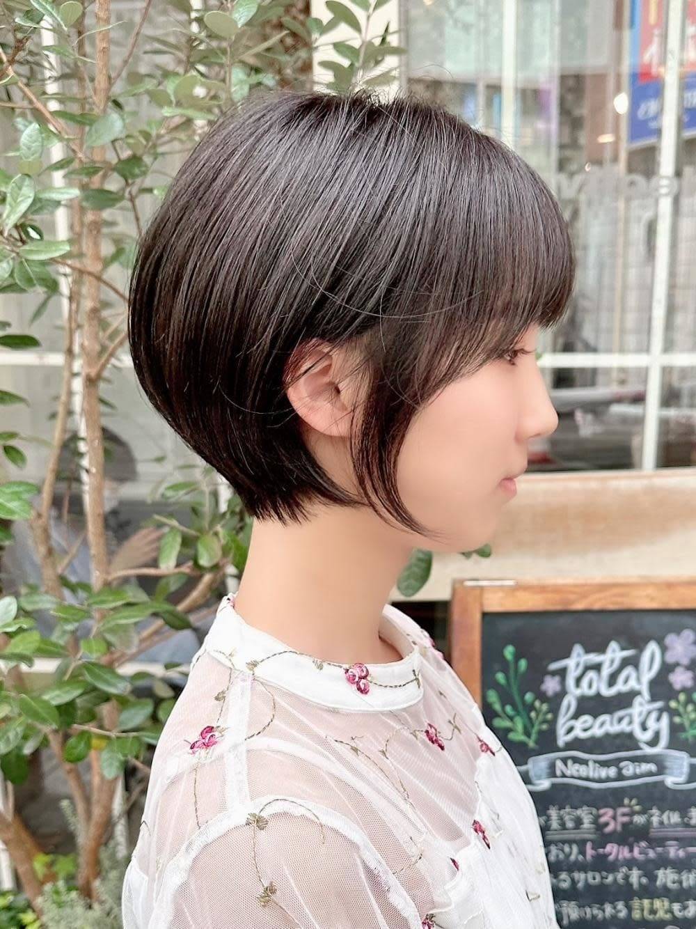 ボリュームがあまりないショート