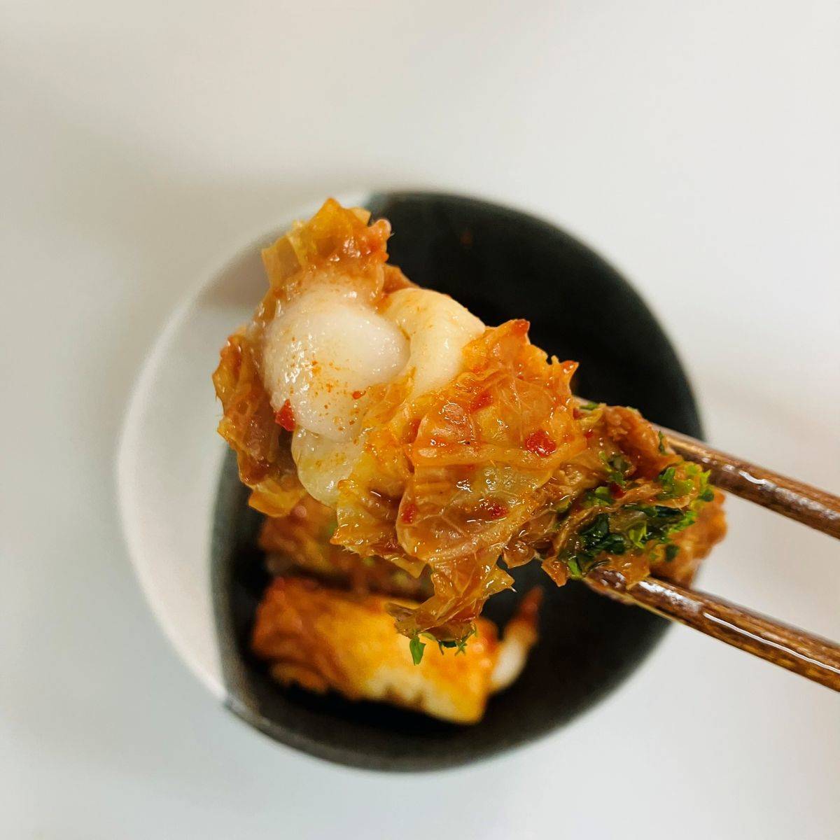 紀文公式の「ちくわのキムチトッポギ」のレシピ