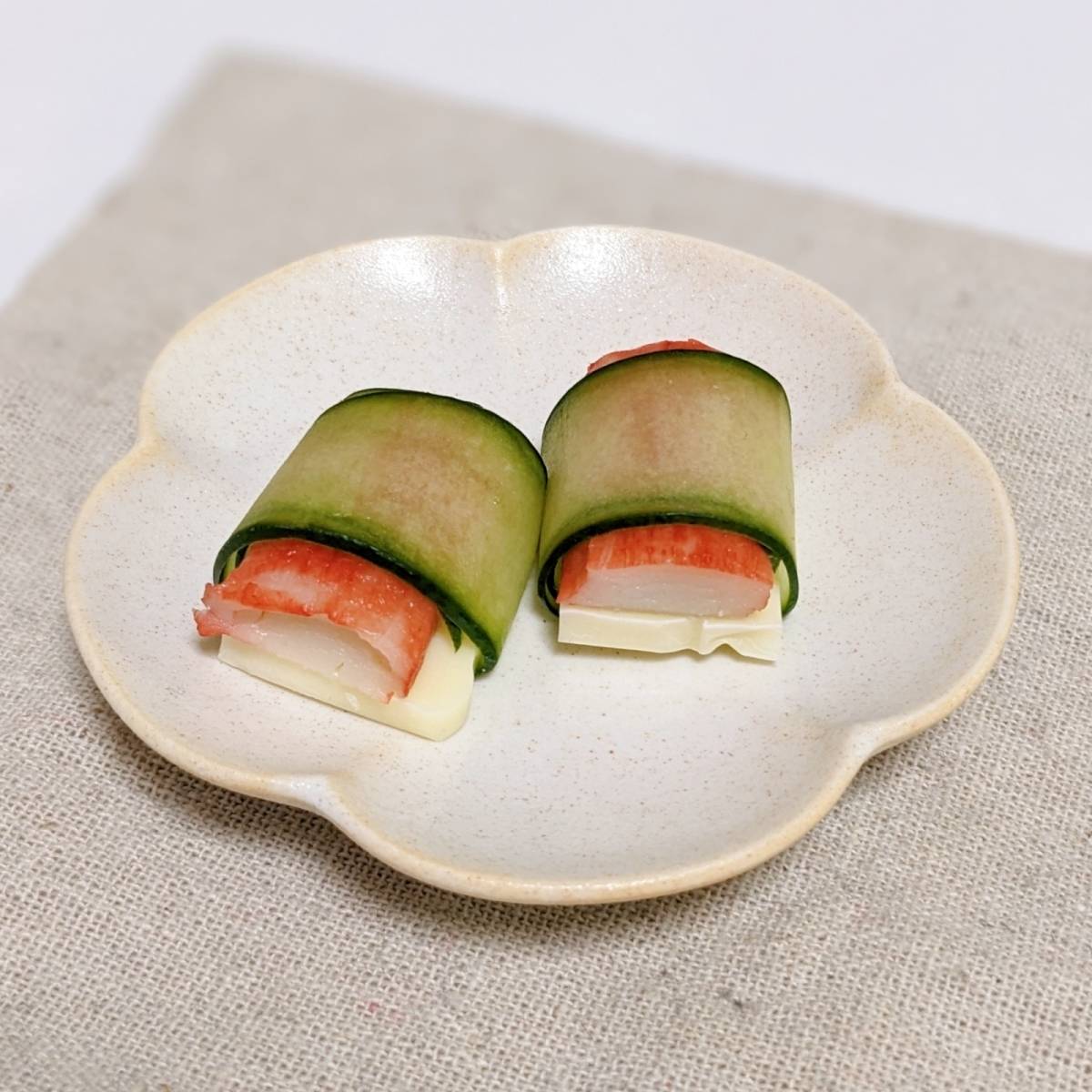 いちまさ公式の「サラダスティックのきゅうり巻き」のレシピ