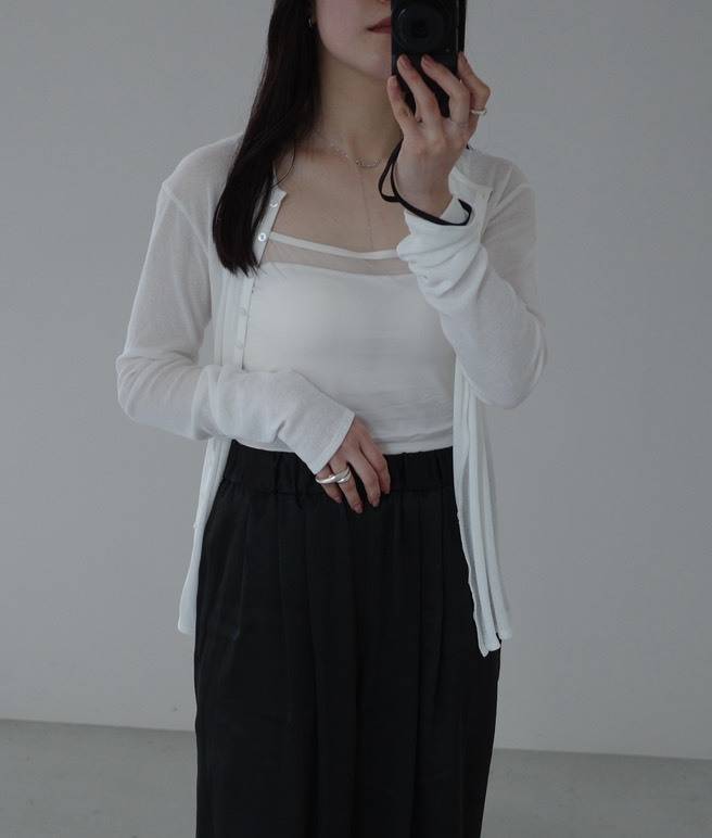 scuuのSheer Crop Bra