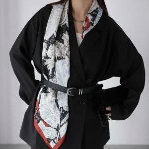 秋はモード全開！オールブラックコーデでかっこいい＆きれいめに♪