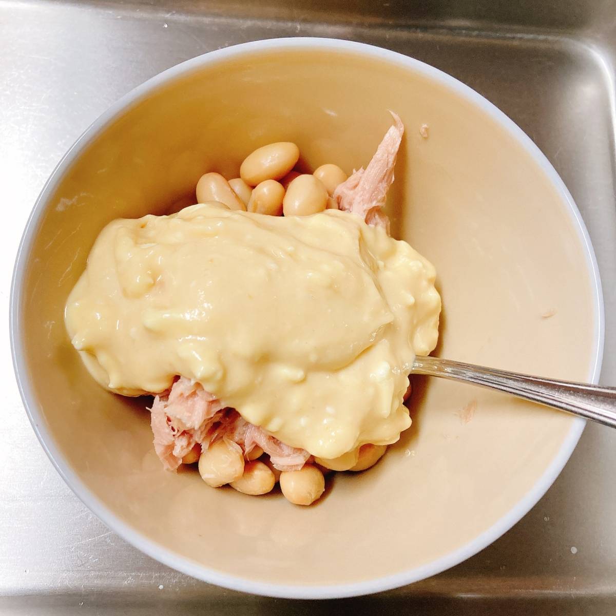 いなば公式の「春野菜のツナ大豆ディップ」のレシピ