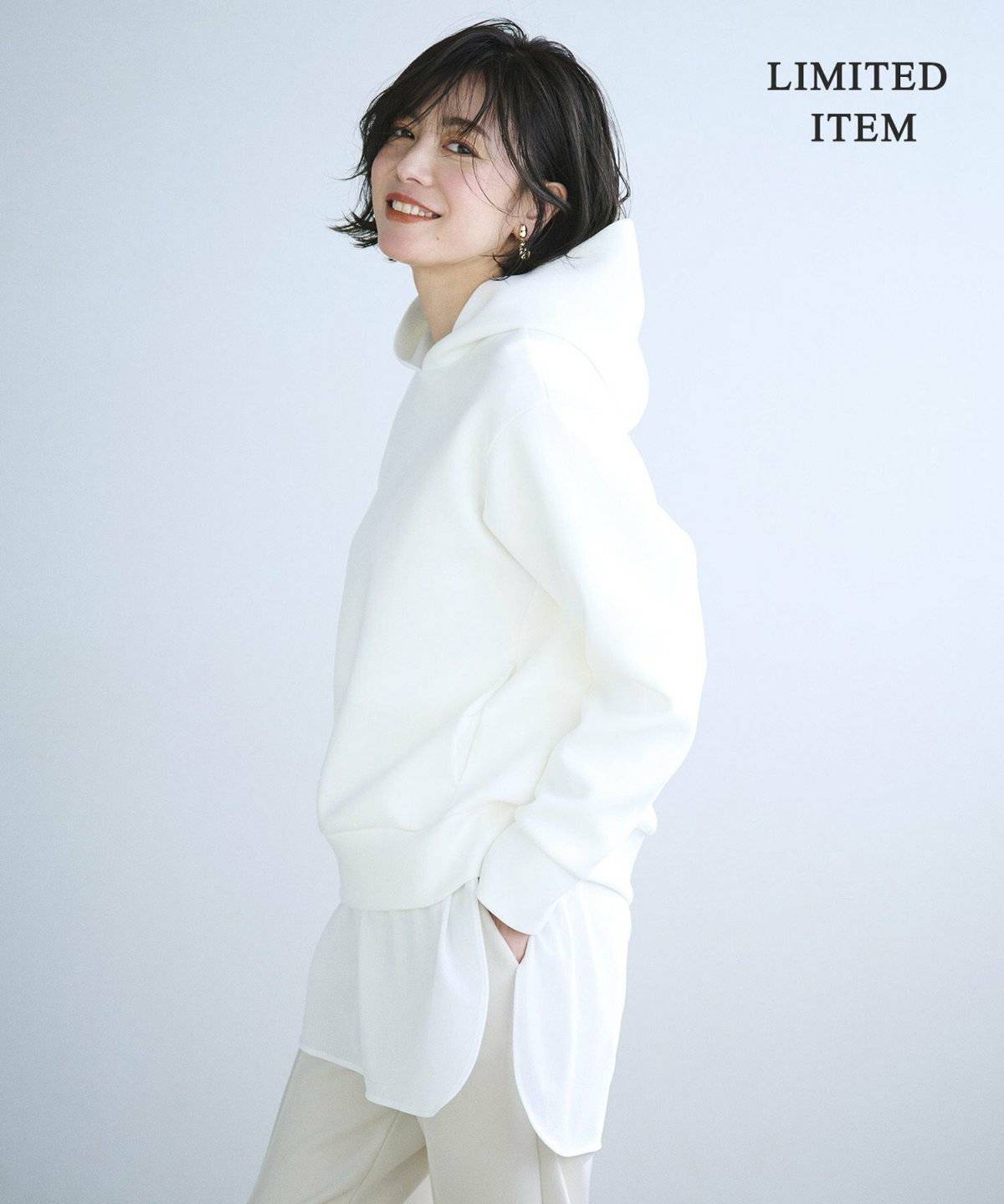 冬コーデの女性