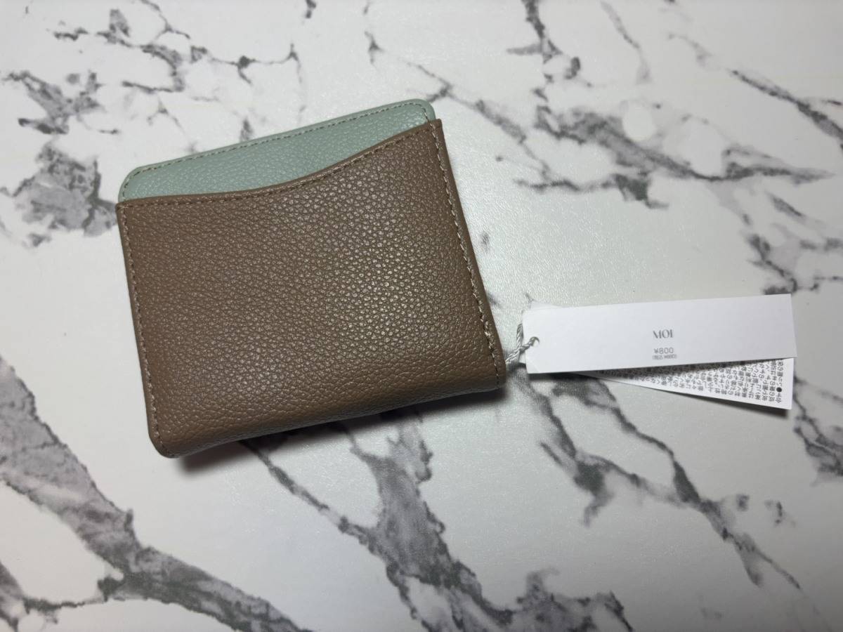 3COINS 2つ折りバイカラーウォレット アイテム紹介
