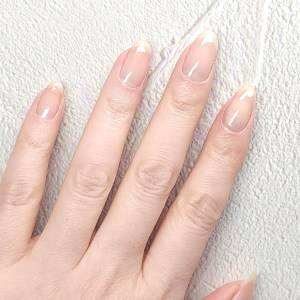  ナチュラルミラーネイル 