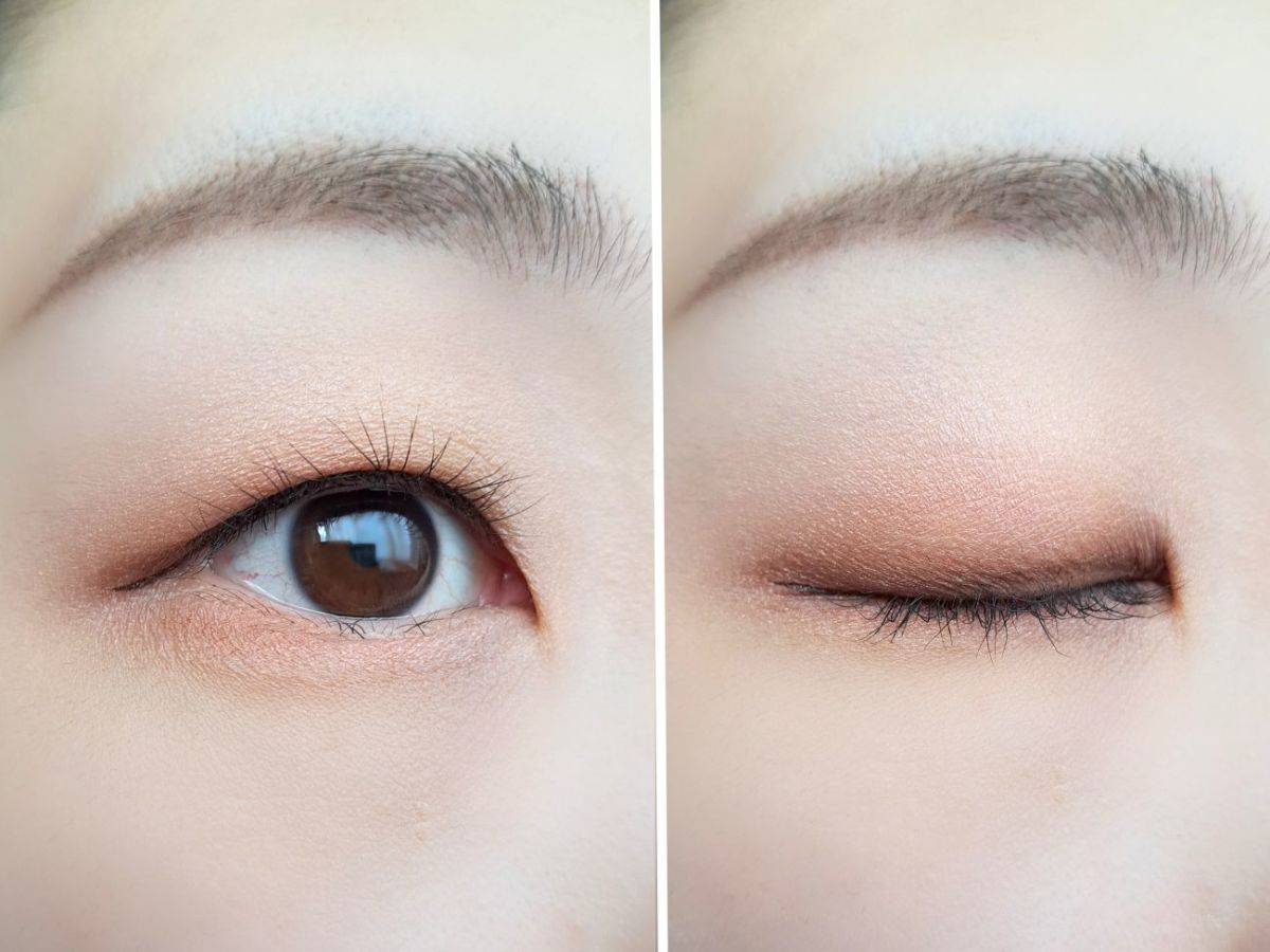 excel(エクセル) スキニーリッチシャドウ N  SK06センシュアルブラウンを使った仕上がり