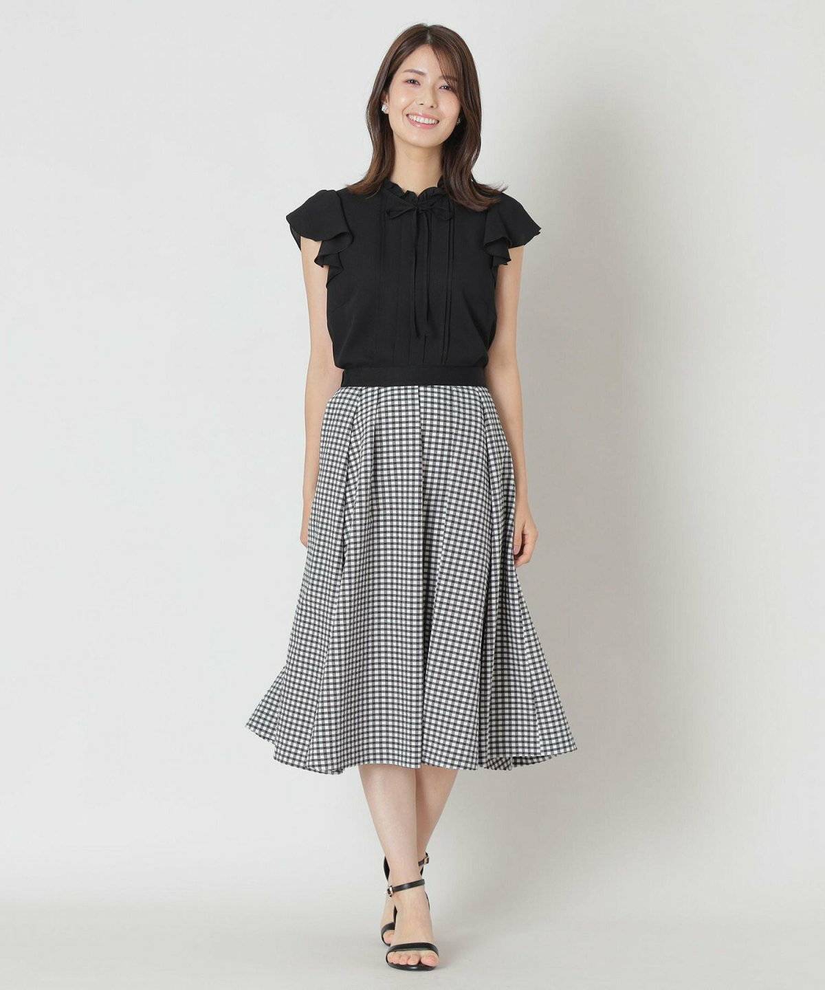 ノースリーブコーデ