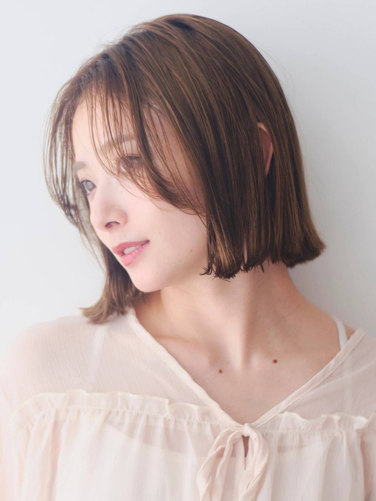 こなれ切りっぱなしボブ