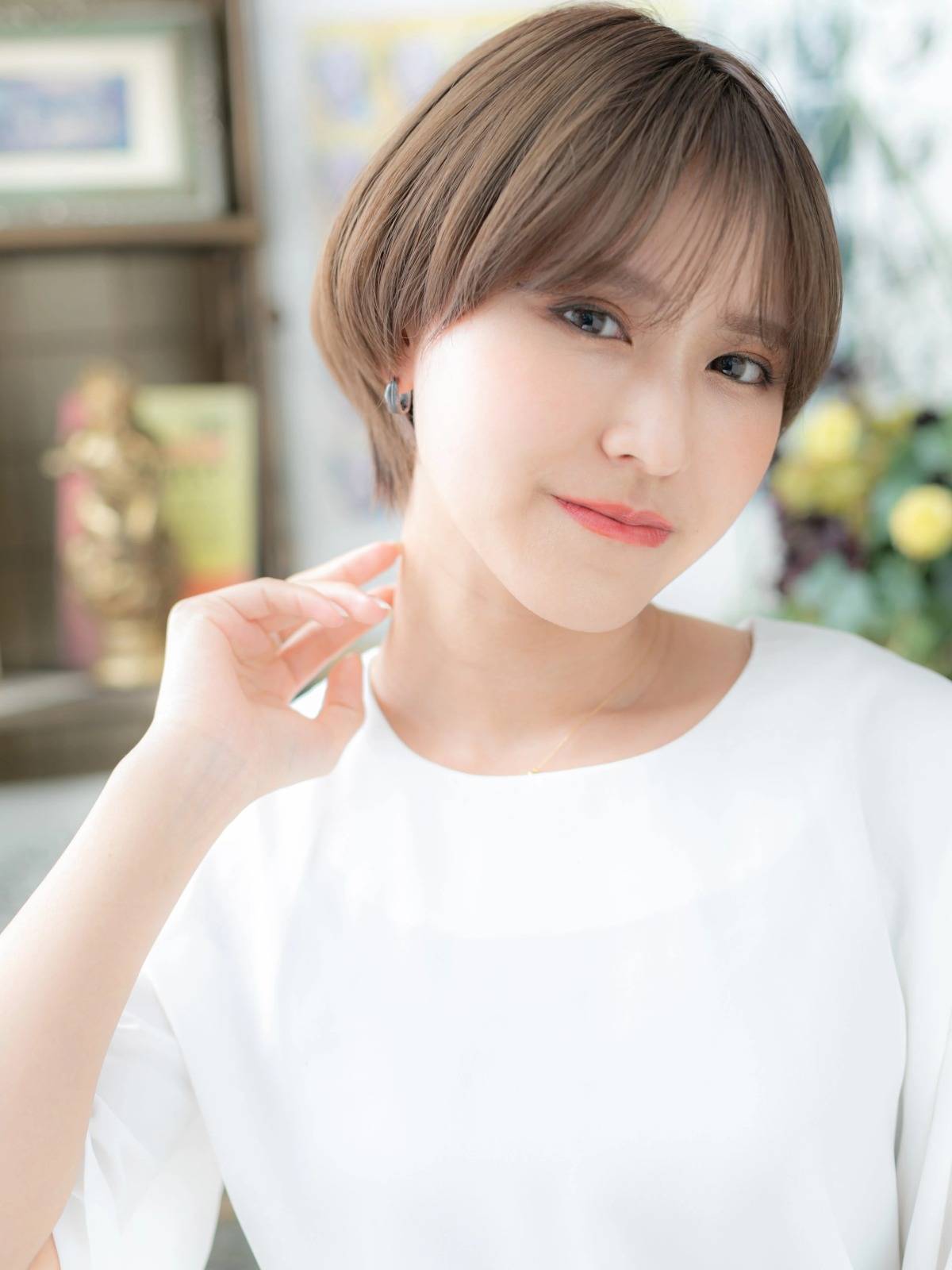 まとまり感マッシュショート