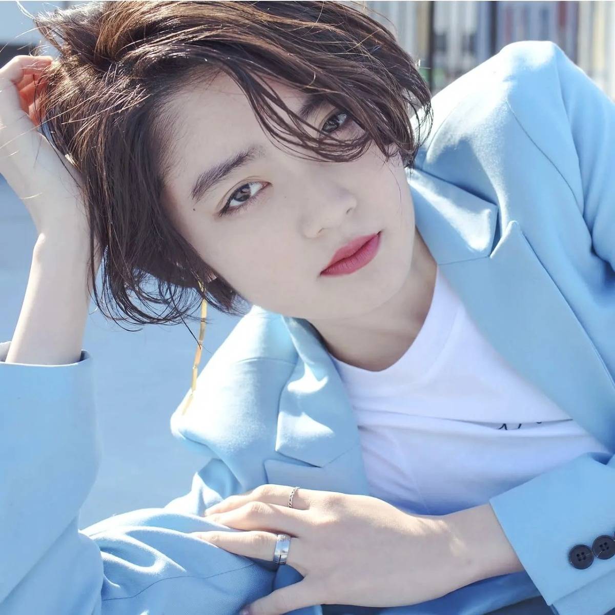 クールなエフォートレスショート